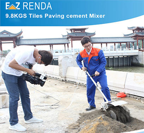 Replacement of hydraulic oil of cement mixer